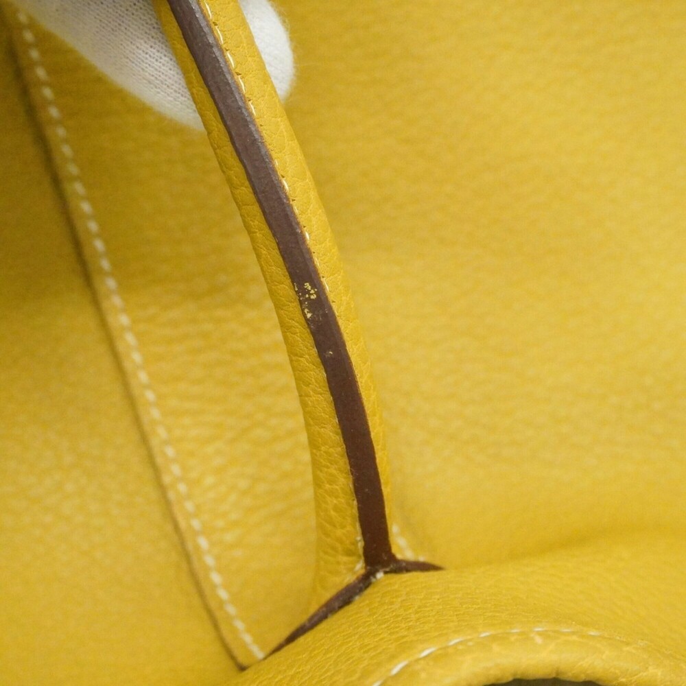 Hermes Garden PM Tote Bag, Negonda Leather, Cardamom, □K stamp, Ladies'. - Picture 10 of 15